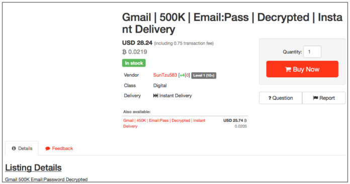 1-million-decrypted-gmail-and-yahoo-accounts-being-sold-on-dark-web-3 Над милион декриптирани GMail и Yahoo акаунти се появиха в даркуеб форум