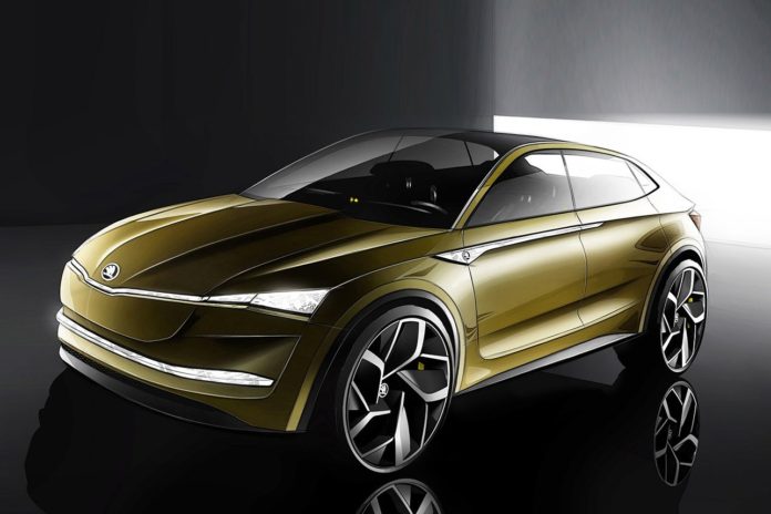 Производството на първия чешки електрически кросоувър Skoda Vision E започва през 2020 година