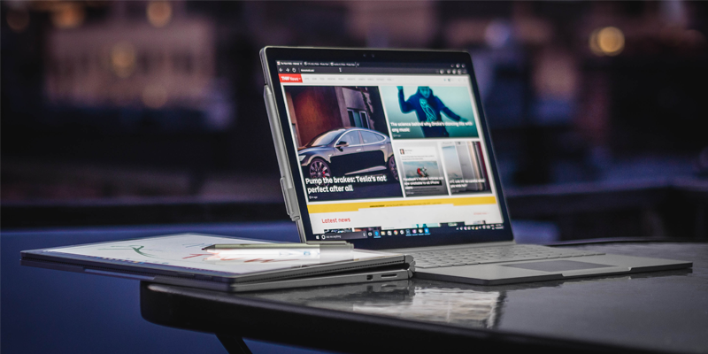 Microsoft предлага нова конфигурация на лаптопа Surface Book