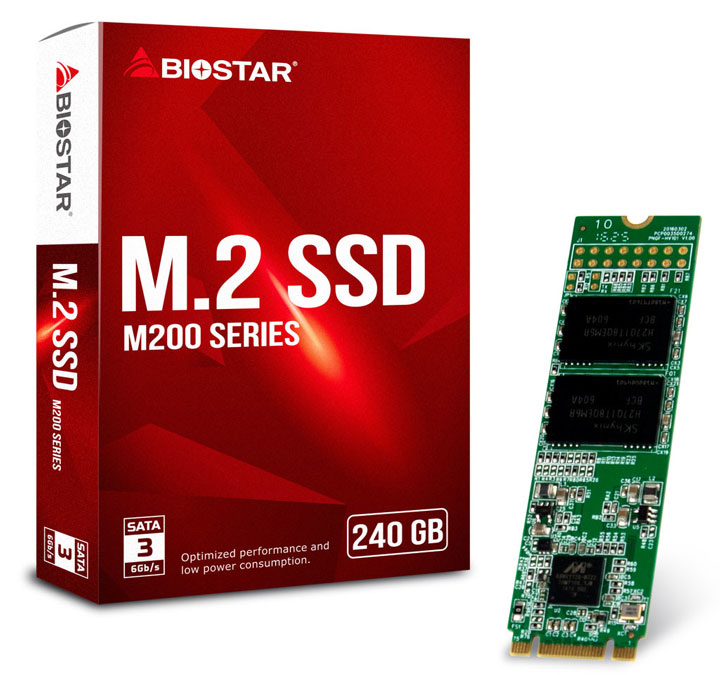 Biostar анонсира два нови M.2 флаш диска