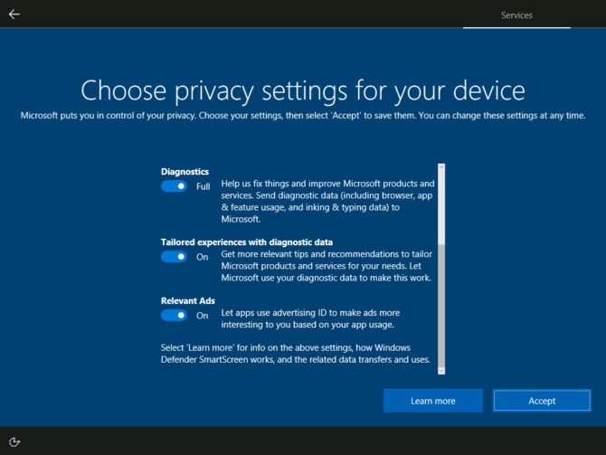 Холандска компания намери във Windows 10 Creators Update скрити настройки на конфиденциалността