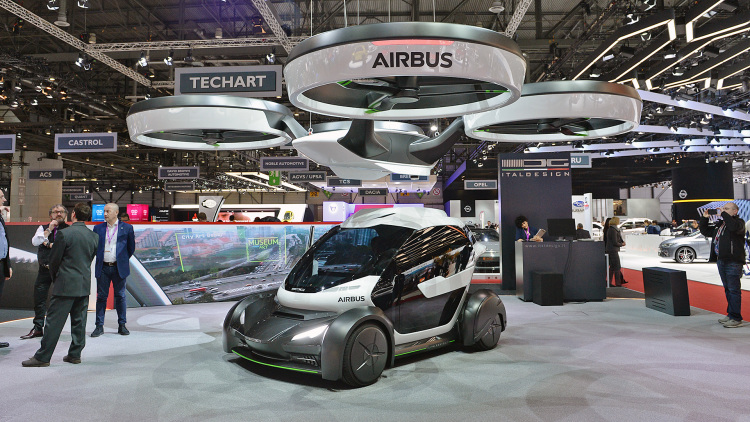 Вижте първия летящ автомобил на Airbus – Pop.Up