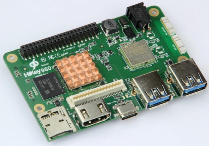 Huawei пусна едноплатковия компютър HiKey 960 на базата на Kirin 960
