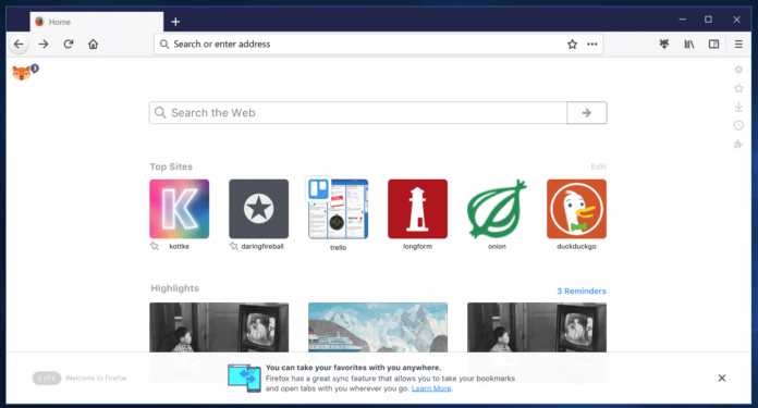 1 Firefox след лифтинга ще изглежда така