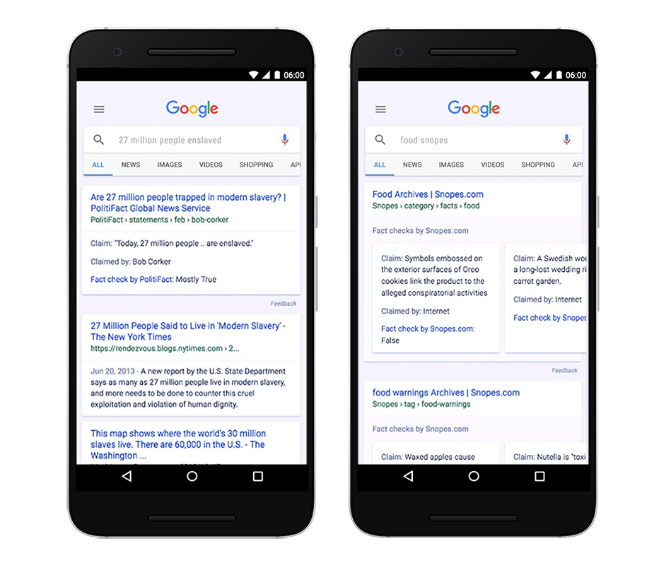 Google въведе проверка за автентичност на новините по целия свят