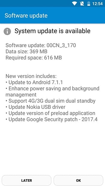 Nokia 6 започна да се обновява до Android 7.1.1 Nougat