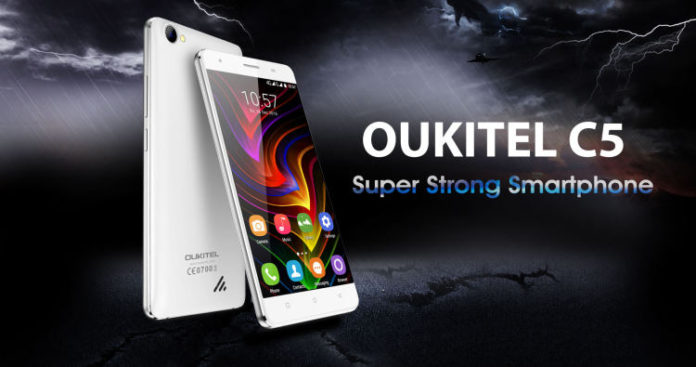 OUKITEL C5 OUKITEL C5: евтин, но мощен смартфон