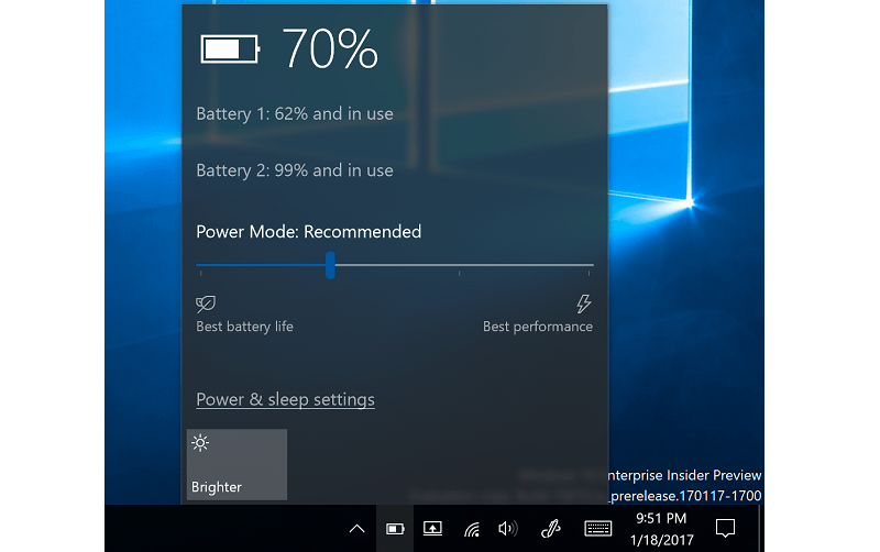 Във Windows 10 Redstone 3 ще има функция за интелигентно управление мощността на процесора