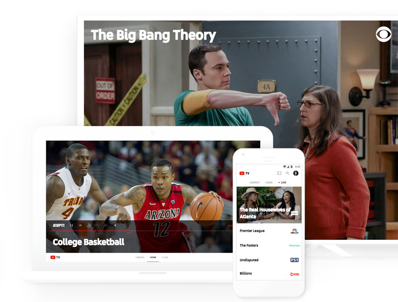 YouTube официално стартира онлайн-телевизията YouTube TV с цена на месец