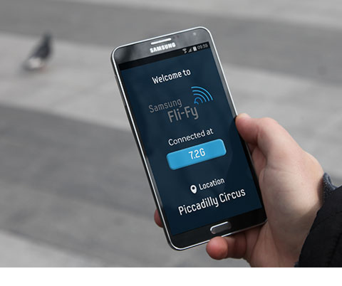 Всеки смартфон на Samsung ще има безплатен и неограничен интернет