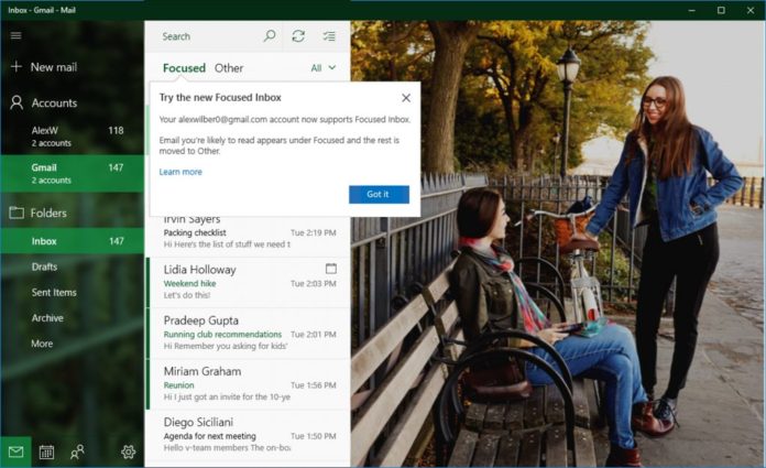 microsoft-announces-new-gmail-features-for-windows-10-and-windows-10-mobile Microsoft представи функцията Focused Inbox за Gmail в ОС Windows 10