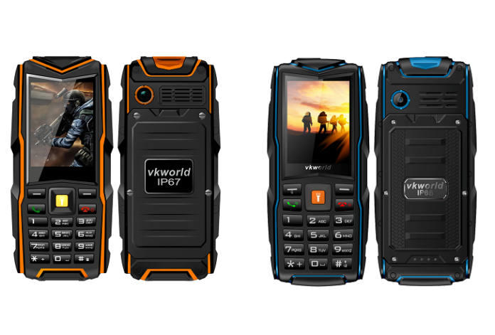 vkworld Stone V3 1 Фийчърфонът vkworld Stone V3 с три слота за SIM-карти се продава при цена $19,99