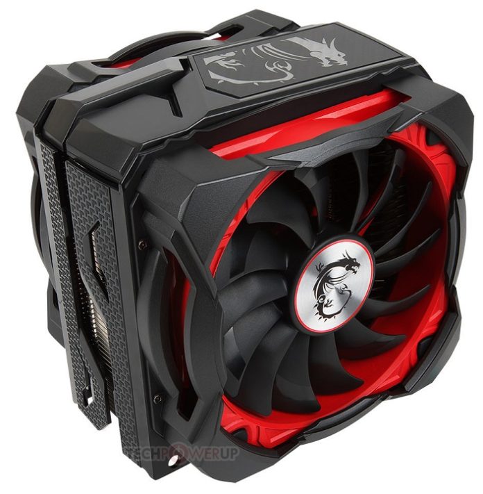 MSI анонсира процесорния охладител Core Frozr XL