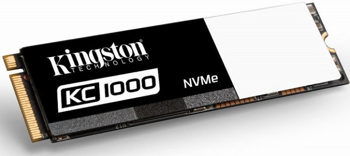 Kingston представи линията NVMe дискове KC1000 на базата на MLC памет