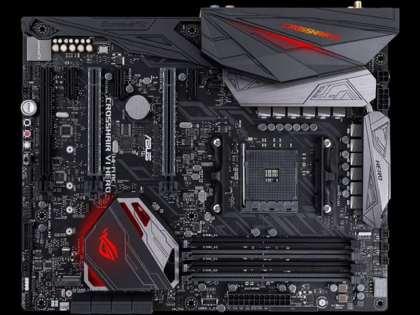 ASUStek анонсира дънната платка CROSSHAIR VI HERO ROG Wi-Fi AC за чиповете AMD Ryzen