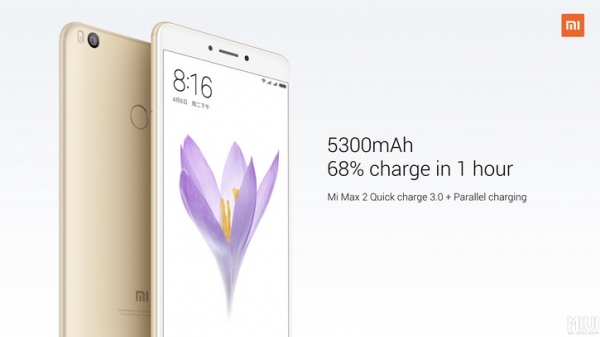 Анонс на Xiaomi Mi Max 2: голям фаблет – голяма батерия