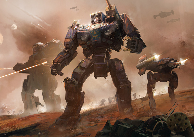 BT01 Първият трейлър на походовата ролева игра за роботи Battletech