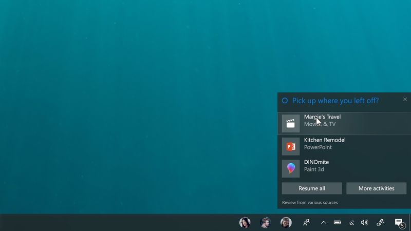 Build 2017: Microsoft анонсира функционалността Timeline
