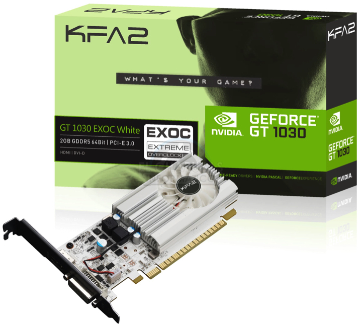 Nvidia официално представи видеокартата GT 1030