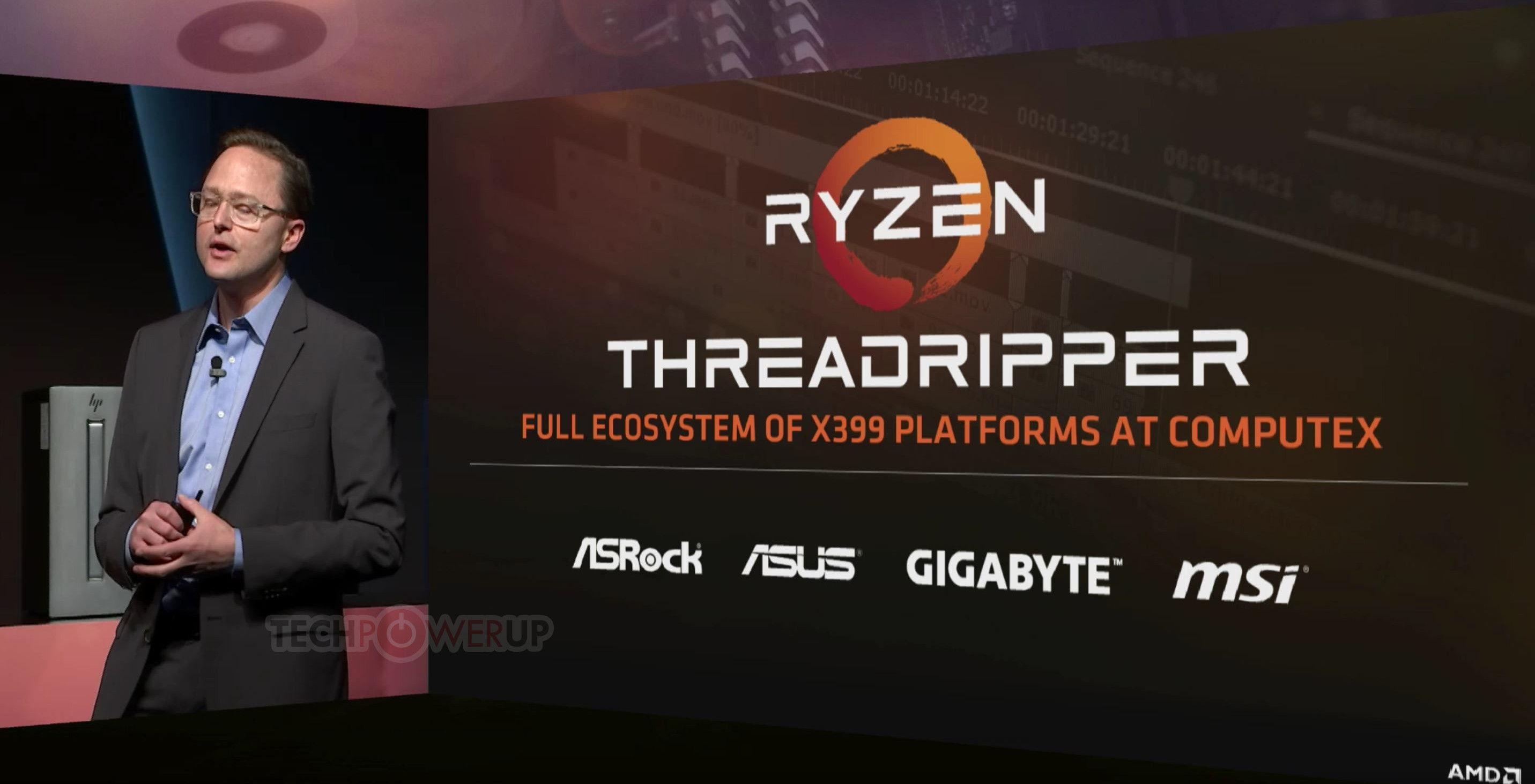 Computex 2017: ето как изглежда мощният процесор AMD Ryzen Threadripper