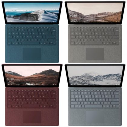 Допълнителна информация за лаптопа Surface Laptop с Windows 10 S и цена 9
