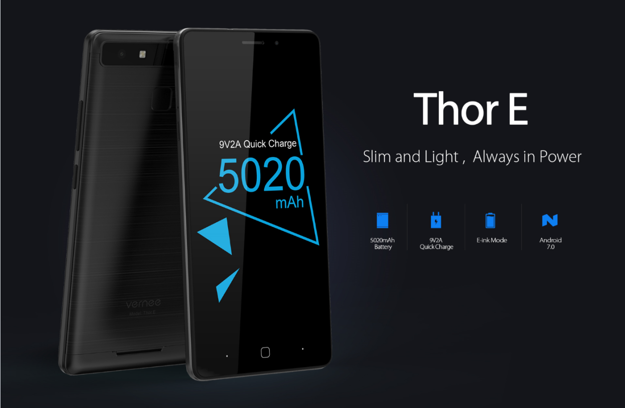 Започнаха предварителните продажби на Vernee Thor E: имате шанс да получите 5020 mAh чудовище само за ,99