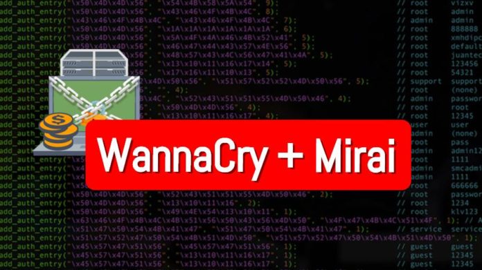mirai-wannacry-ddos WannaCry се завръща с помощта на ботнета Mirai