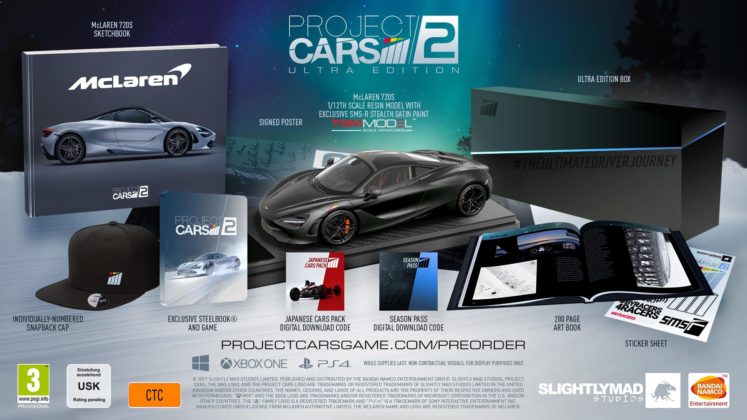 Анонс на специалните издания на Project CARS 2