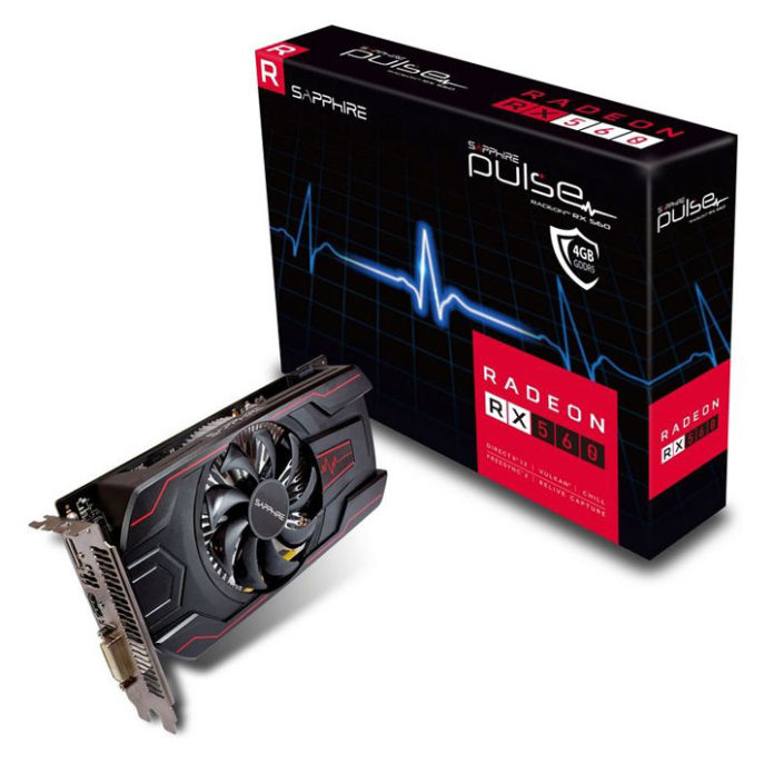 sapphire-pulse-rx560 Sapphire, MSI и Gigabyte започнаха продажбите на Radeon RX 560 видеокарти