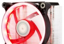Xigmatek официално представи процесорния охладител Whiz с червена LED-подсветка