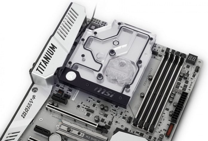 EKWB пусна моно-воден блок за дънната платка MSI X370 XPower Gaming Titanium