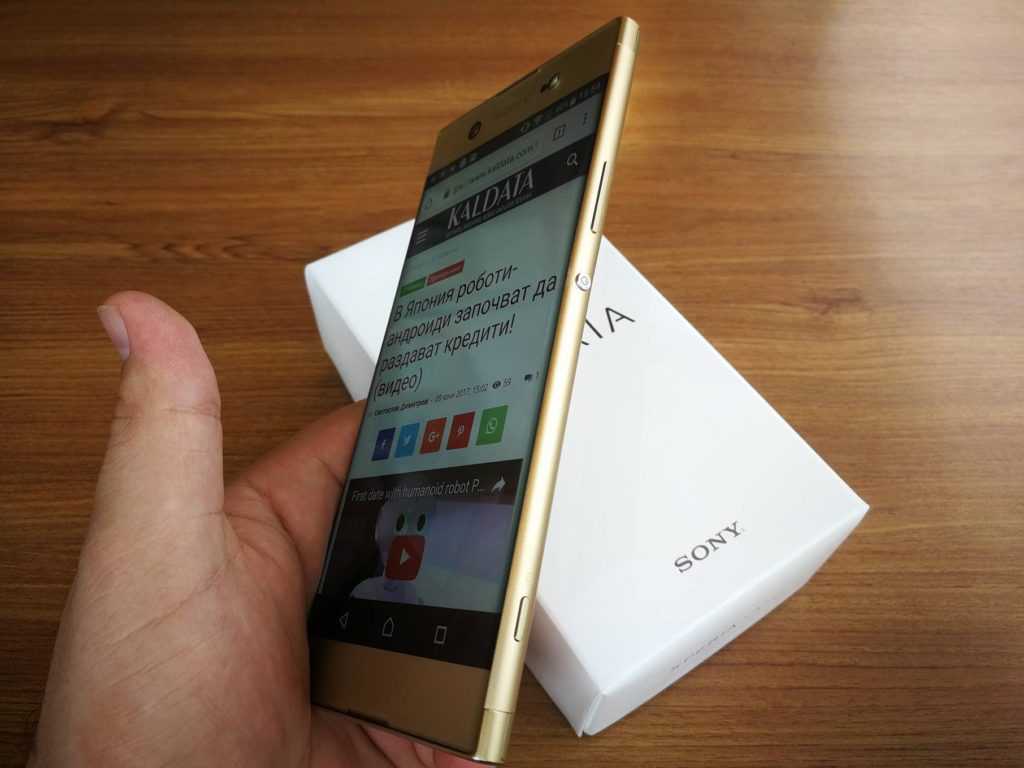 Ревю на Sony Xperia XA1 Ultra