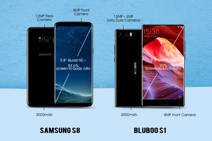 Китайски смартфон хвърли ръкавица на GALAXY S8