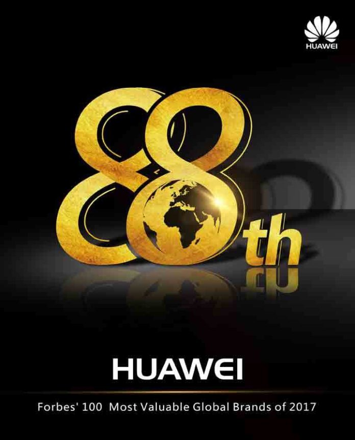 HUAWEI-Forbes-2017 Huawei бе включен в топ-100 на Forbes
