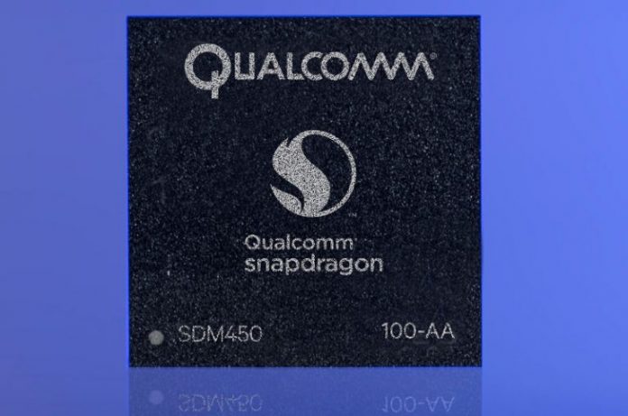 Анонс на 14 nm мобилен процесор Snapdragon 450 с 8 ядра и X9 LTE модем