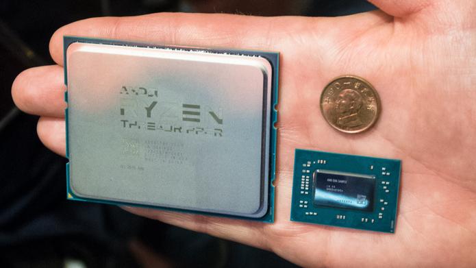 Ryzen Threadripper AMD Ryzen Threadripper е два пъти по-бърз от Ryzen 7 1800X в приложението Blender