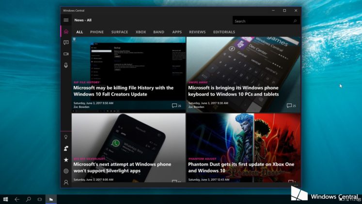 Ето как изглежда новият CShell за Windows 10, обединяващ интерфейса на PC, таблети и смартфони