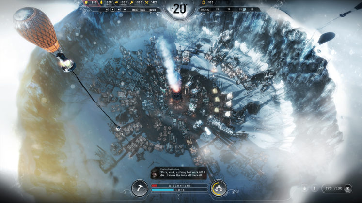 Първи геймплей кадри към Frostpunk