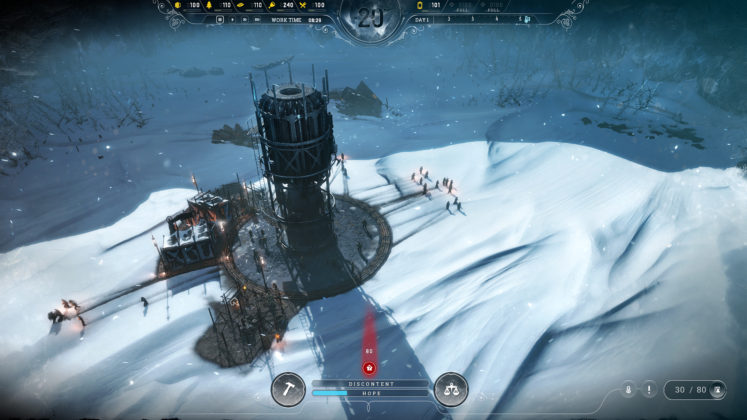 Първи геймплей кадри към Frostpunk
