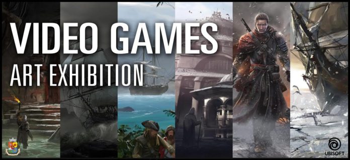 video games art exhibition Ubisoft с изложба на „Моста на влюбените“ до НДК