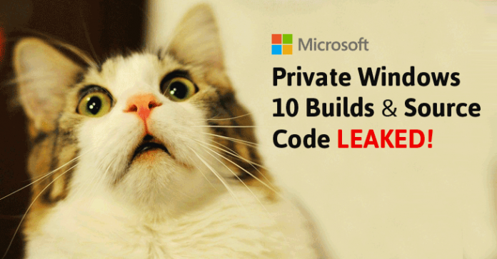 windows-10-source-code-leak-download 32 TB данни сорс код на Windows 10 можеха да станат общо достояние