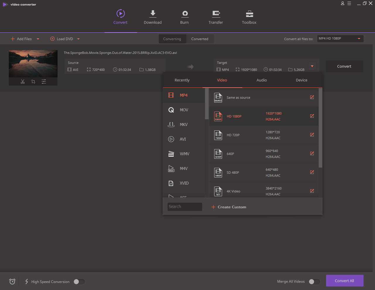 Ревю на Wondershare Video Converter Ultimate 10.0.0