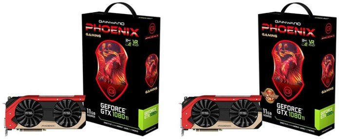 Започнаха продажбите на видеокартите Gainward GeForce GTX 1080 Ti Phoenix