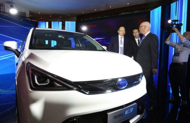 Китайската GAC Motor започна серийното производство на електромобила GAC GE3 с цена  хиляди