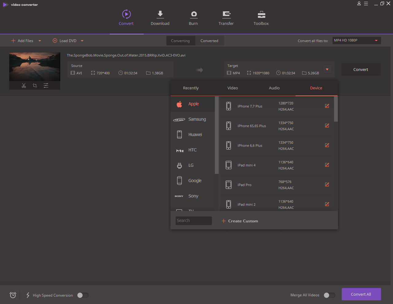 Ревю на Wondershare Video Converter Ultimate 10.0.0
