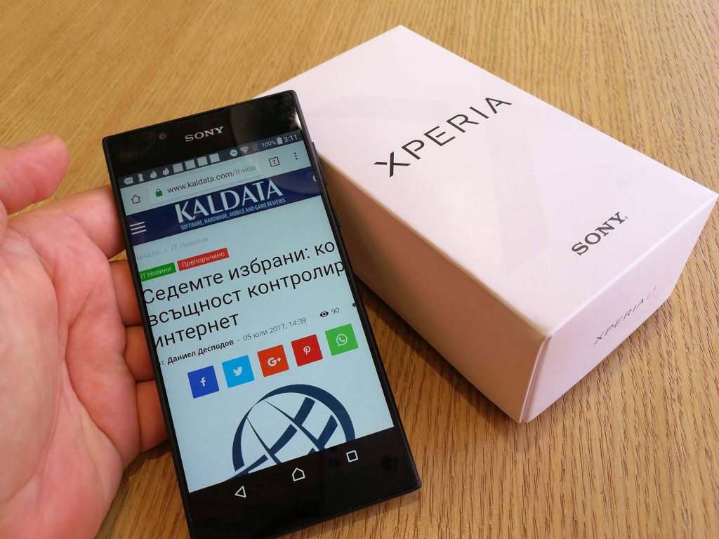 Ревю на Sony Xperia L1