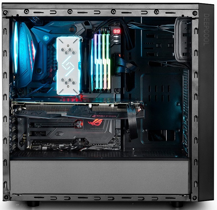 Deepcool Visckase — евтин Mid-Tower корпус с акрилни прозорци