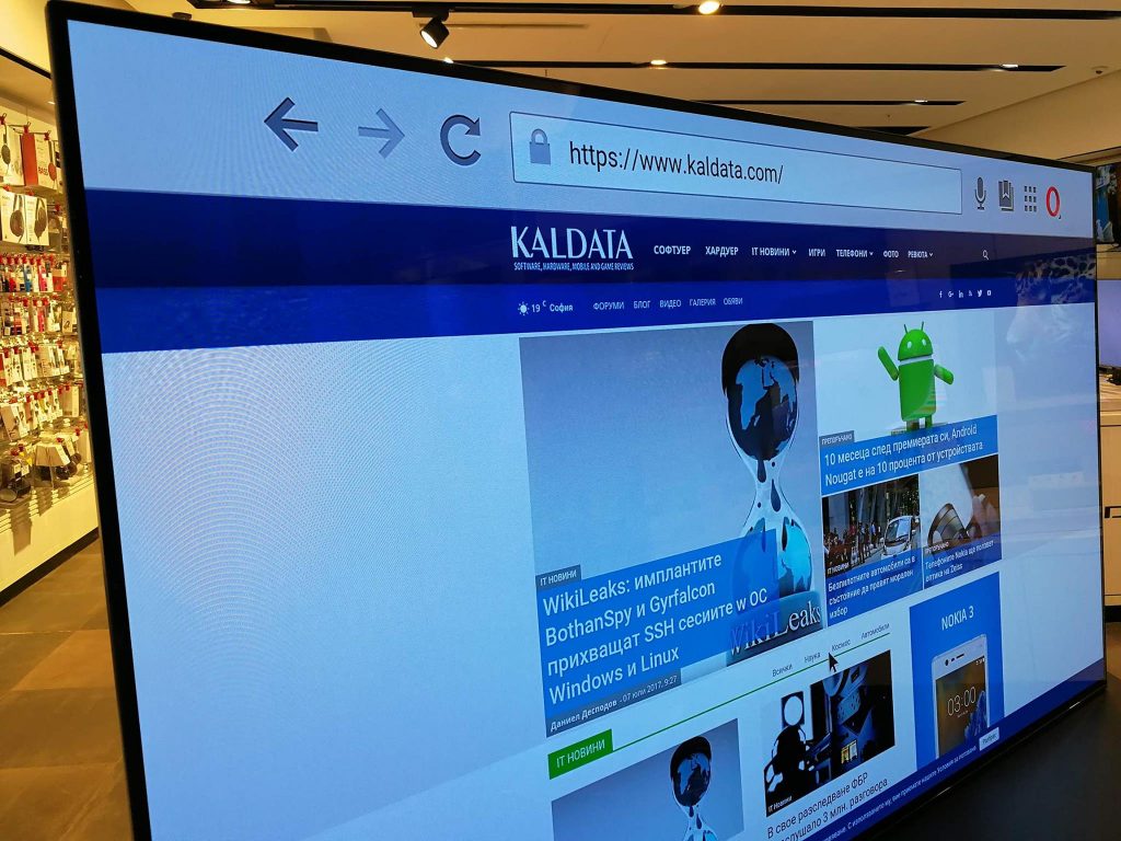 Ревю на Sony BRAVIA A1