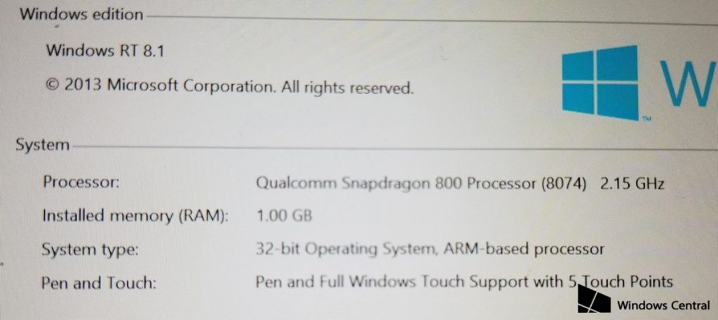 Ето как щеше да изглежда прекратения прз 2014 г. Surface Mini
